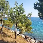 Apartamento House In With Sea View, Terrace, Air Conditioning, Wi-fi Pakoštane
