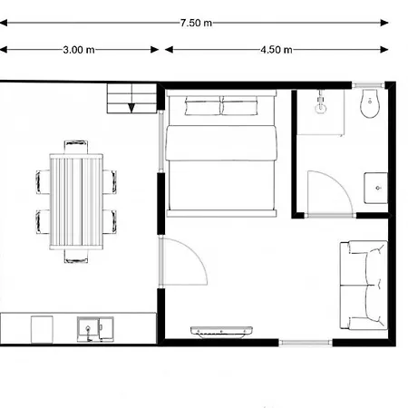House In With Sea View, Terrace, Air Conditioning, Wi-fi Apartment *